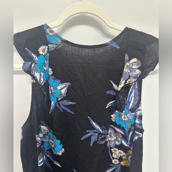 Free People Summer in Tulum Tunic / Dress. Linen Blend. Size Medium Like New - Picture 4 of 11